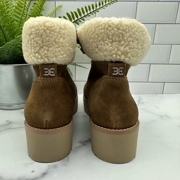 Nwt Sam Edelman Franc Hiking Boot Size 8 - Picture 4 of 6